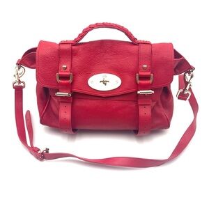 Mulberry Red Alexa Satchel
